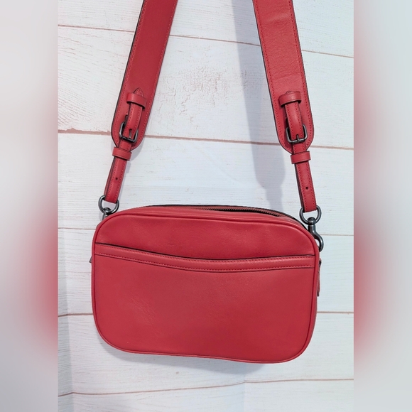Coach Red Quilted ⭐ Star ⭐ 🤩🤩 Crossbody Bag - Picture 11 of 16